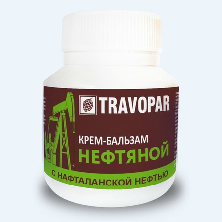 Купить Крем-бальзам для тела Travopar нефтяной «Нафталановый»